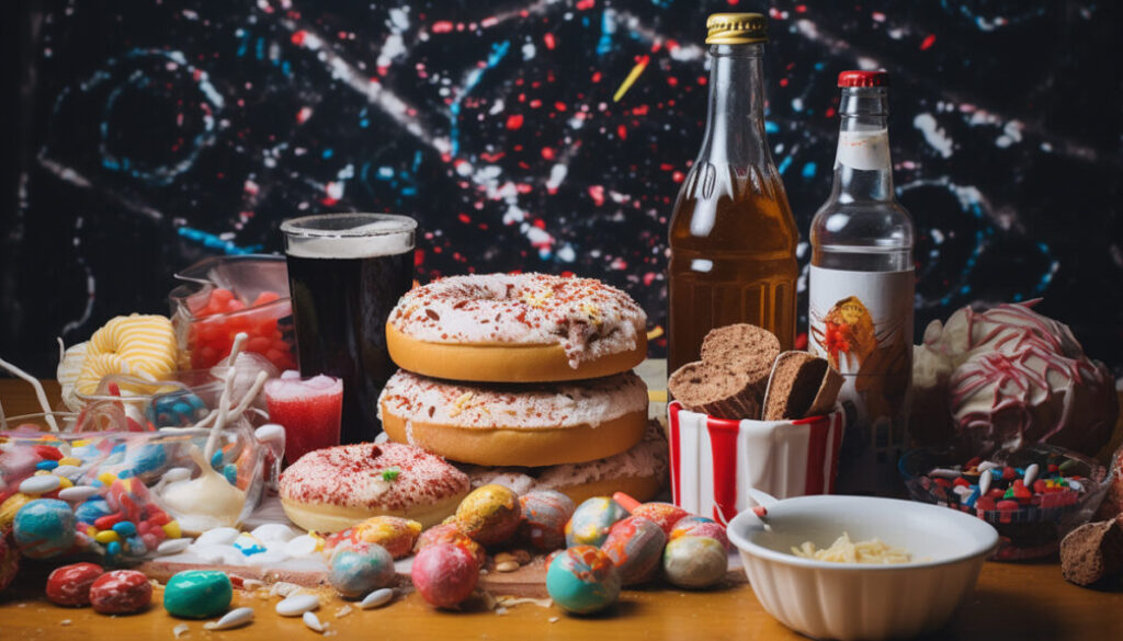 junk food and sodas